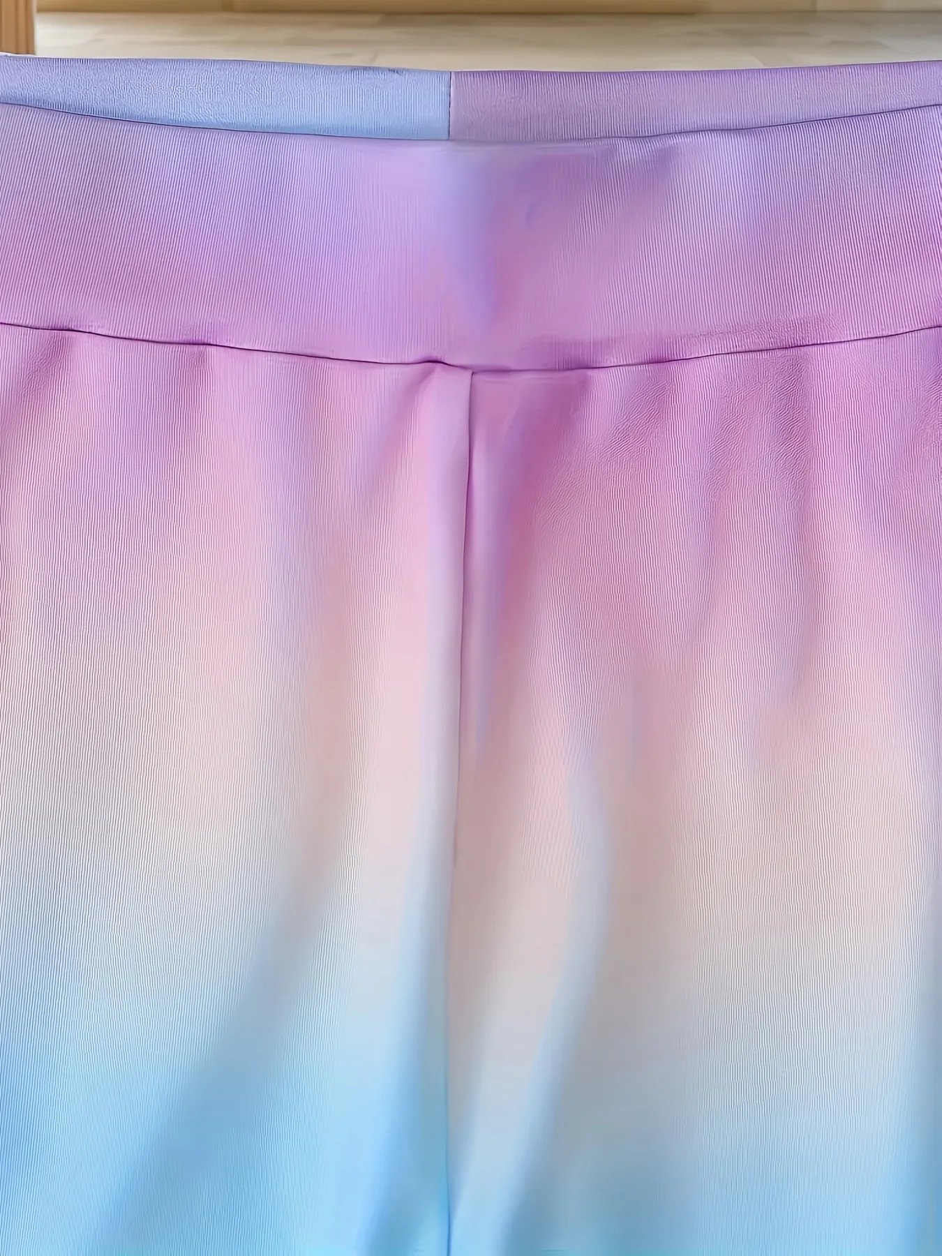 طقم سترة بدلة أنيقة متدرجة اللون 2025، سترة بدلة بأكمام طويلة وطية صدر مزدوجة، ملابس وسراويل،