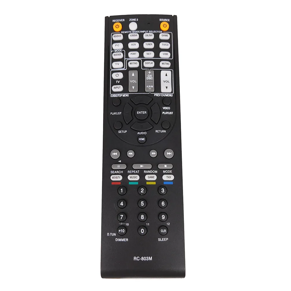 New RC-803M Replace Remote control For Onkyo AV Receiver TX-NR609 TX-NR609B HT-S7409