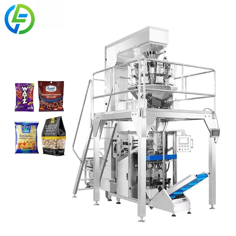 

Customized Automatic Packing Machine Multi-Function Packaging Equipment Stainless Steel for Snack Food Beverage Commercial Use