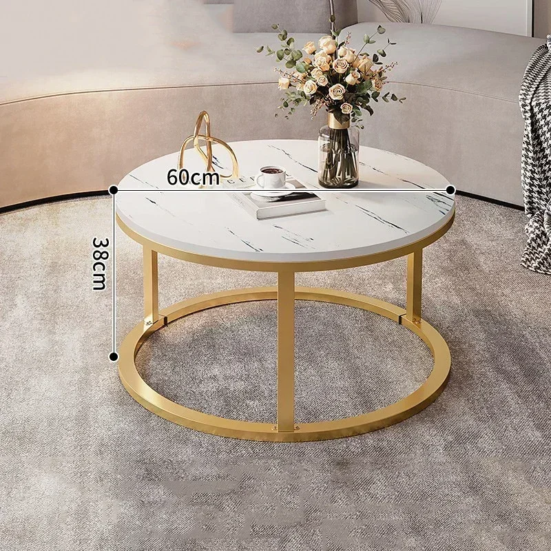 Legs Gold Design Coffee Tables Decoration Organizer Marble Extendable Coffee Table Standing Floor Table Basse Office Furniture