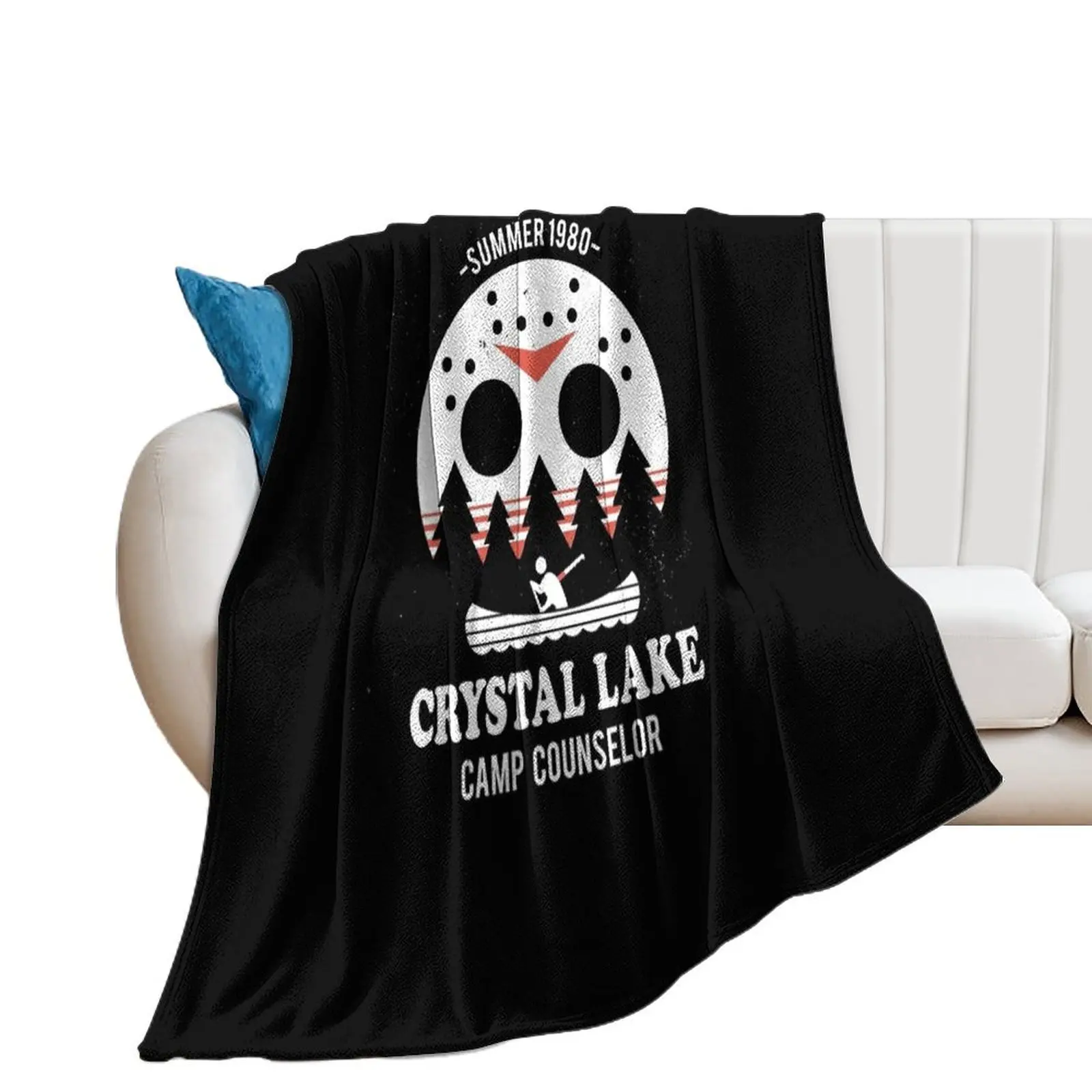 Crystal Lake Camp Counselor Throw Blanket wednesday Thermals For Travel decorative Blankets