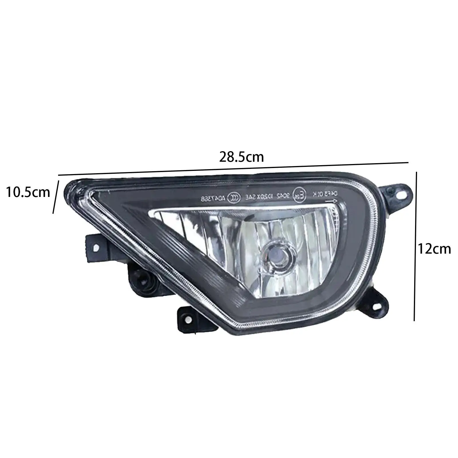 

Spare Parts Left Fog Lamp Automotive Repair Front Bumper Durable Car Light for Volkswagen Touareg 2016-2018