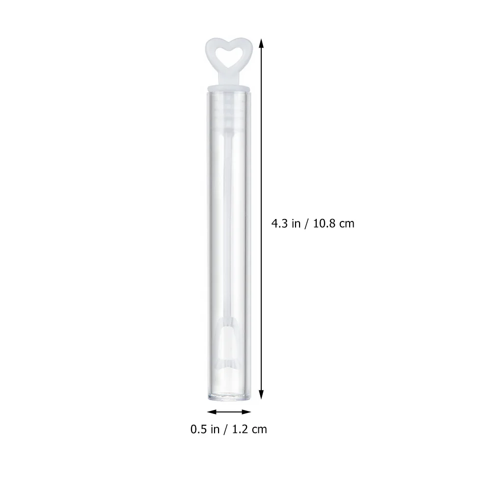 50pcs Empty Solution Bottles For Kids Bubble Wand Set Giant Bubble Maker Outdoor Party Carnival Activity Supplies