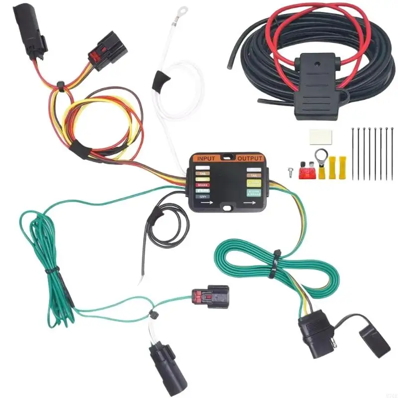 M76E 4-poliger Anhängerstecker-Kabelbaum 56406 sorgt für eine sichere elektrische Verbindung – Detail 7