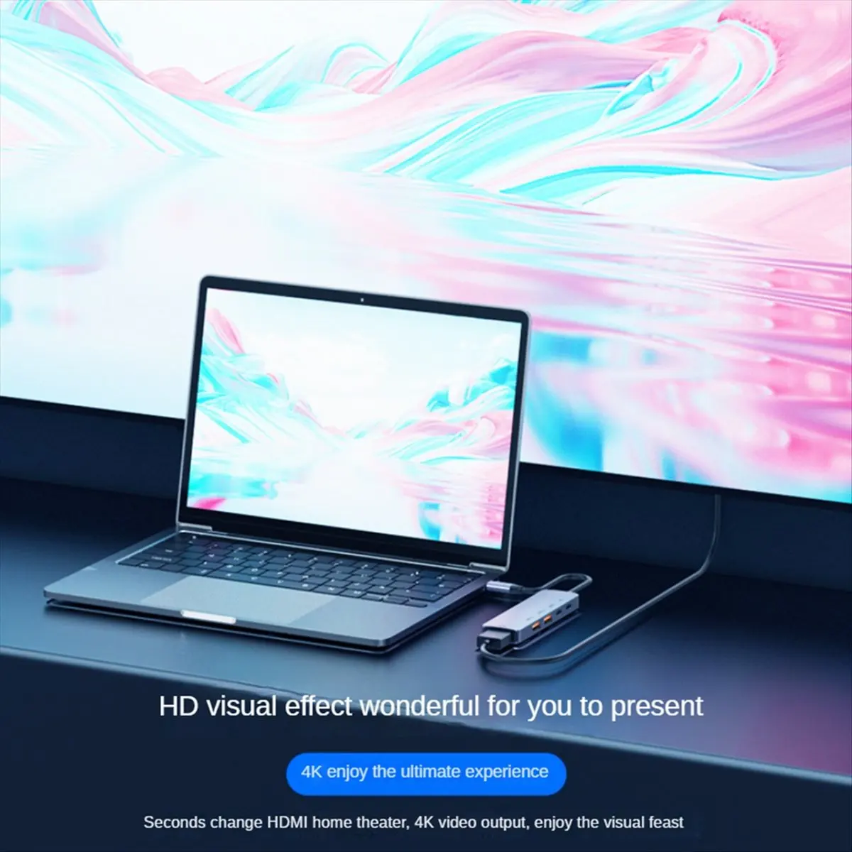 

USB-C хаб OK 10 Гбит/с, разветвитель USB-C, зарядка PD 140 Вт, USB 3.2, док-станция Type-C для ноутбуков, ПК, телефонов, планшетов