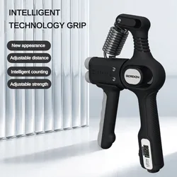 Automatic Contando Hand Grip, força da mola e ampla distância, dupla garra ajuste, dedo do exercício, novo, 10-60kg