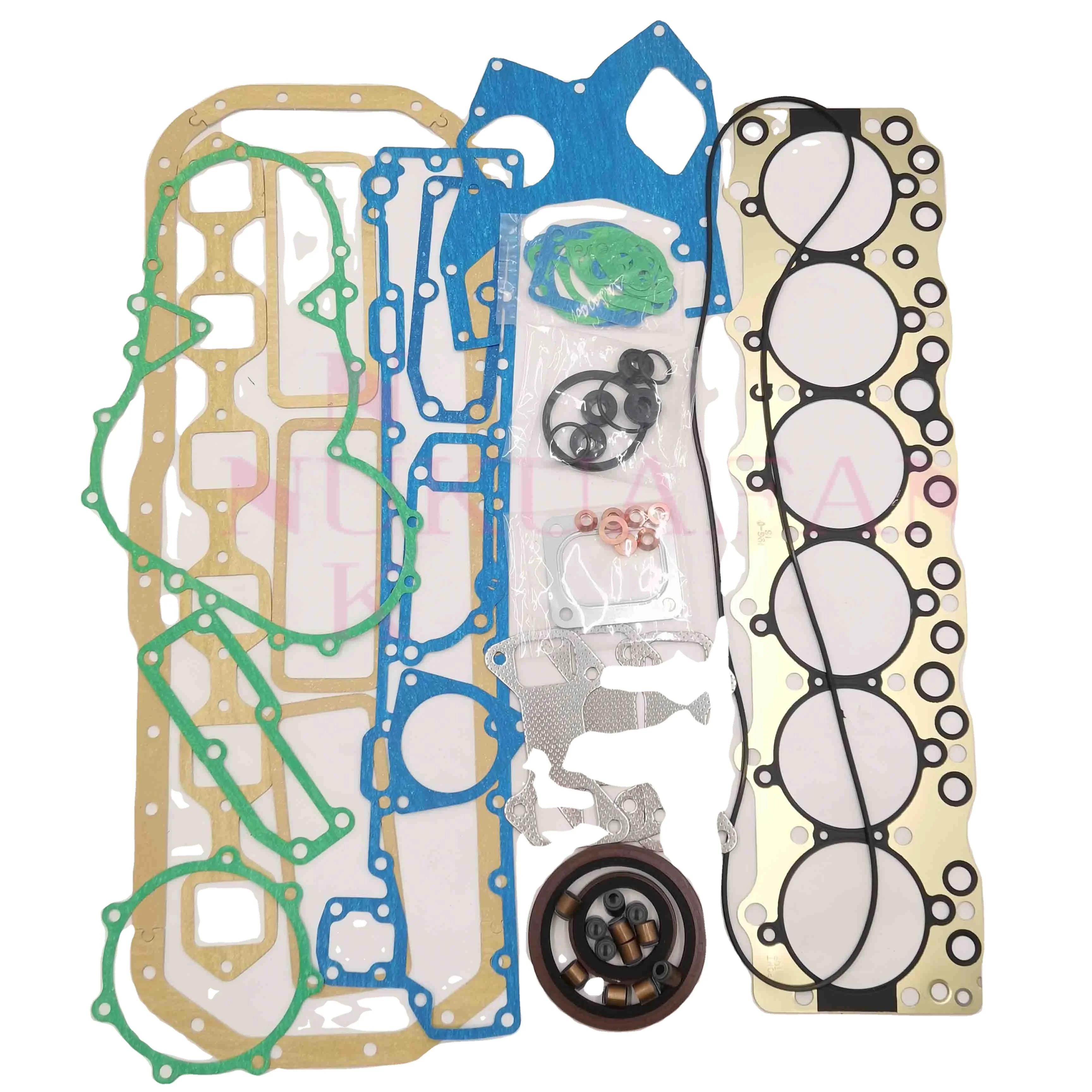 1-87811-203-0 1878112030 6BG1T 6BG1 6BD1 Excavator Engine Cylinder Head Gasket Full Set For Isuzu