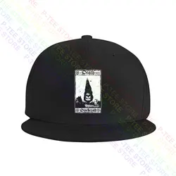 Blackcraft Cult Death Tarot Card Gothic Punk Pentagram Satanic Baseball Cap Snapback Caps Knitted Bucket Hat