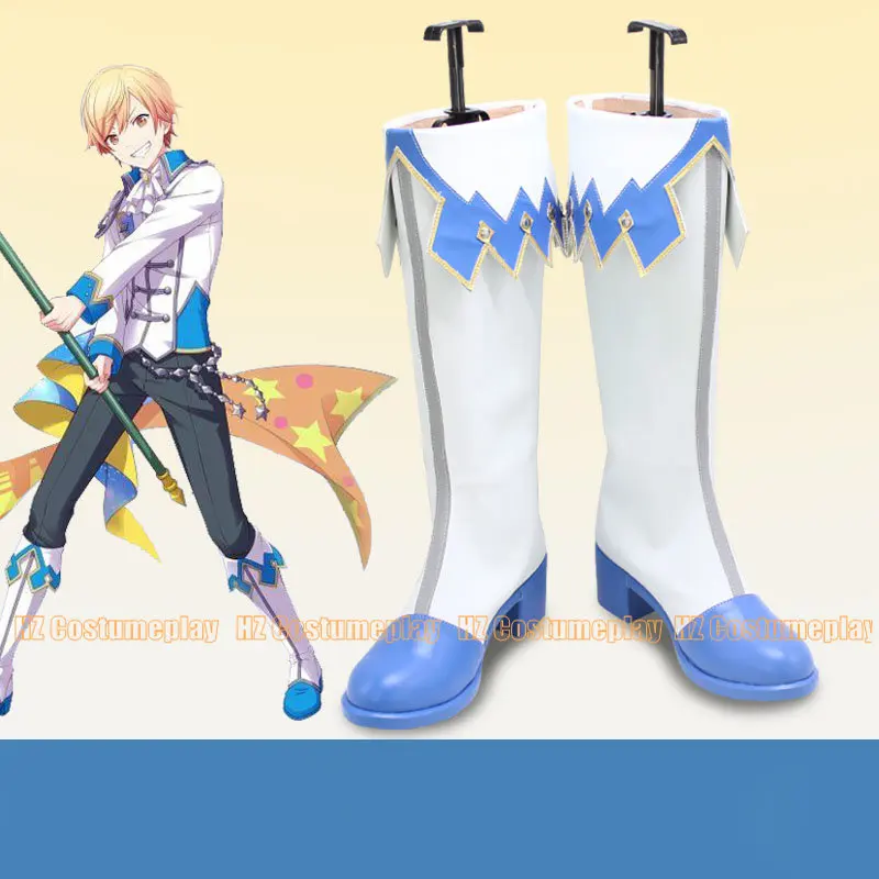 Project Sekai Colorful Stage Feat Tenma Tsukasa Anime Customize Cosplay Shoes Boots Halloween Wig