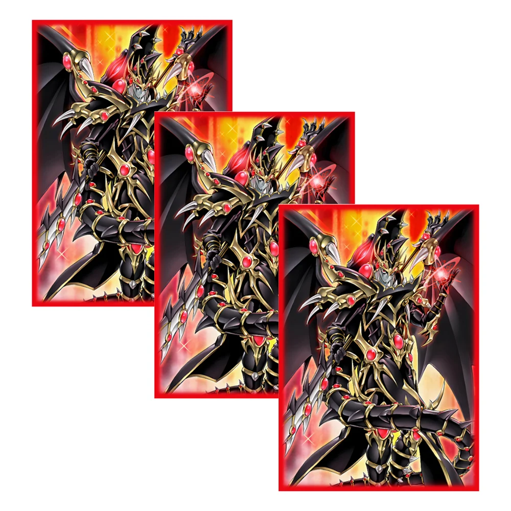 63x90mm 50PCS laser Holographic Anime Card Sleeves Trading Card Sleeves Japanese Size Card Protector for YGO Game Cards