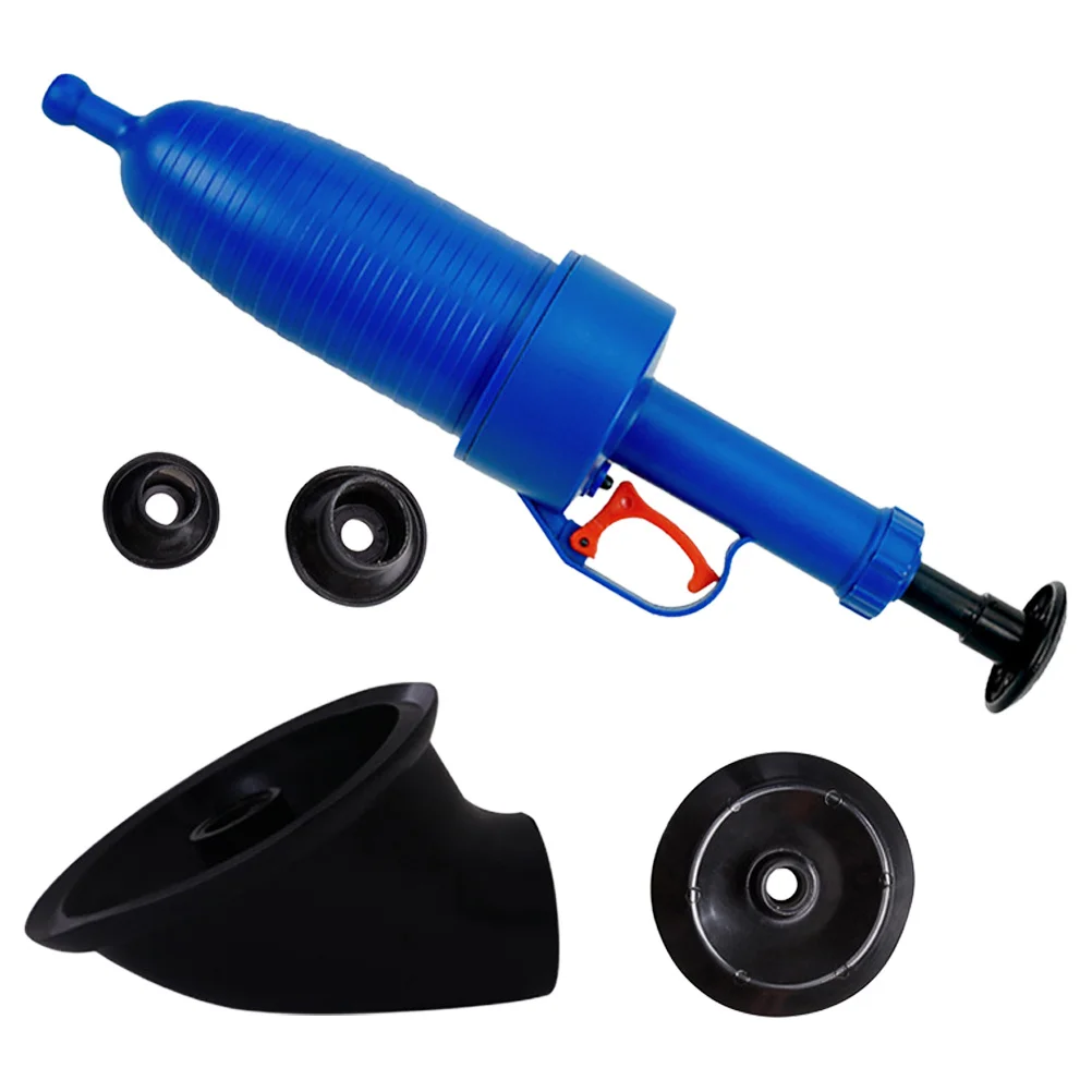 

1Set Drain Clog Remover Tool Portable Air Drain Toilet Plunger Kitchen Sink Bathroom Heavy Duty Pump Sink Plunger