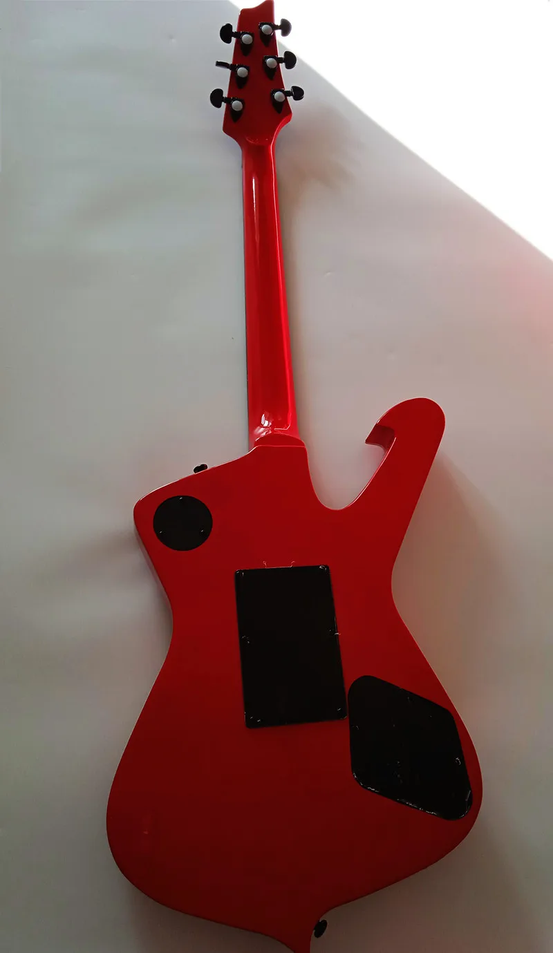 Left-handed 6 string Electric Guitar New Iceman Paul Stanley Red Mirror Guitar Guitars Guitarra