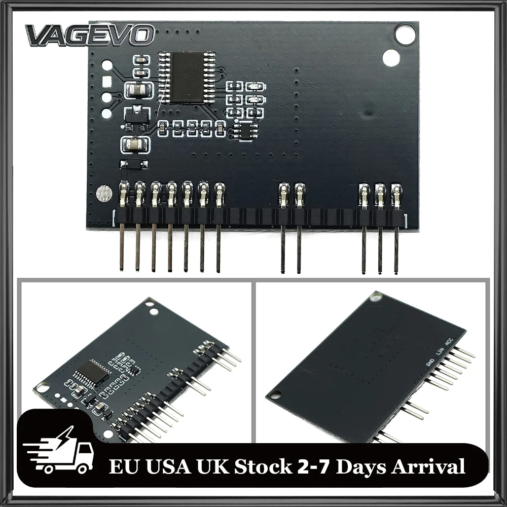 Moduł sterowania asystentem zmiany pasa ruchu MQB EVO KLR 2Q0 z emulatorem detekcji ręki do VW Golf MK8 Tiguan MK2 Passat Octavia MK4