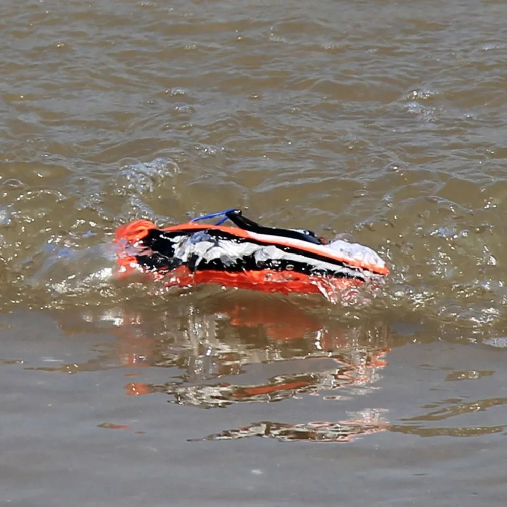 RC Motor Boat Zdalne sterowanie Wodoodporny, szybki 2,4 GHz 4-kanałowy Mini akumulatorowy elektryczny robot do sportów wodnych Zabawki