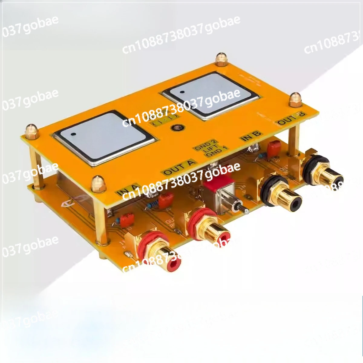 Audio signal conversion cow HiFi audio transformer, fever audio cow 10k: 10k 600:600