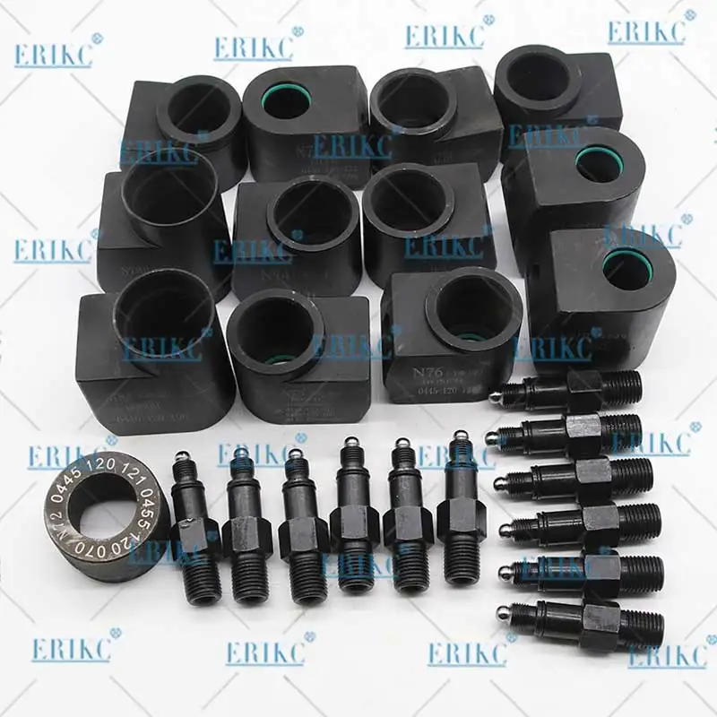 ERIKC 12PCS Injector Tool Kits diesel fuel injector tool and fixture disassembly tools for cr injectors