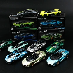 TSC 1/64 Bugatti Divo 다이캐스트 자동차 모델 람보르기니 번개 자동차 모델 Aston Martin 컬렉션 장식 장난감