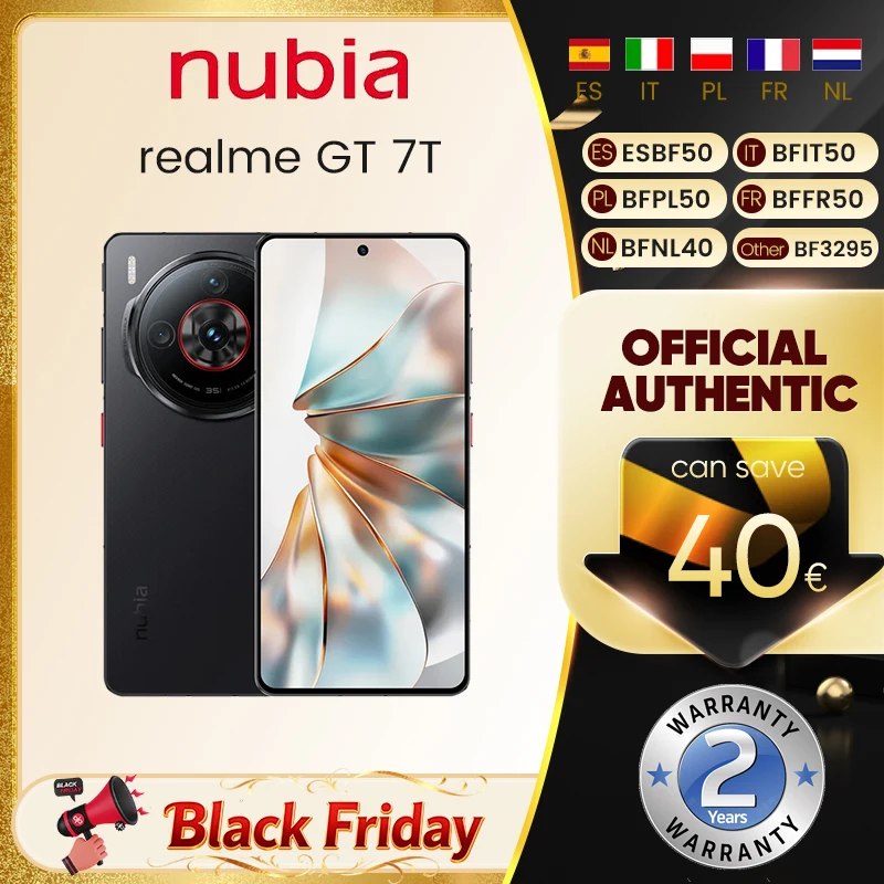 nubia z60s pro 5g 16 + 1TB versione globale z60spro smartphone android 5g celulares gamer telefoni cellulari snapdragon 8 gen 2 Originale