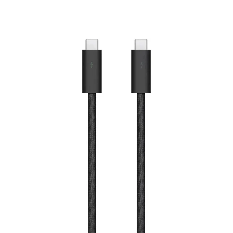 Cable de datos de carga rápida para iPhone, Cable USB tipo C a tipo C PD240W, para Thunderbolt 4, 40gbps, 8K60Hz, USB-C, 1M