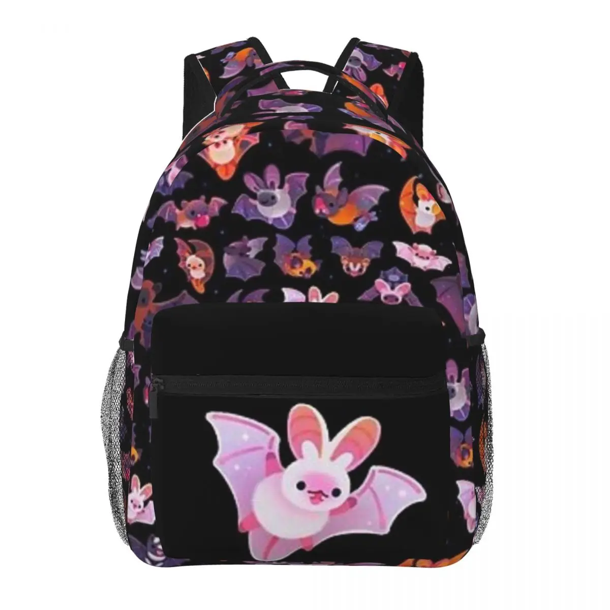 

Bat - Dark Backpacks Boys Girls Bookbag Children School Bags Cartoon Laptop Rucksack Shoulder Bag Large Capacity