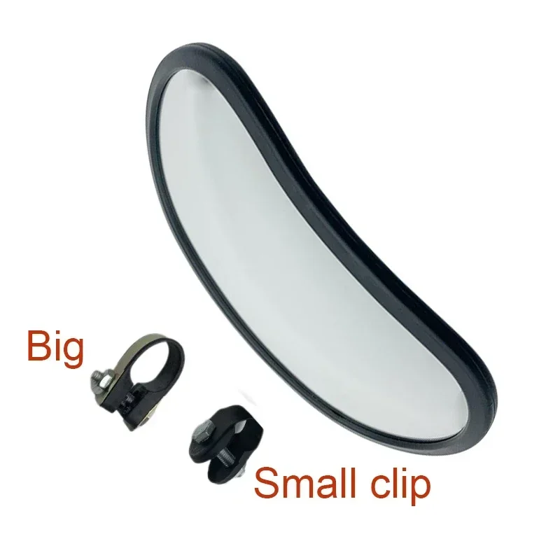 Universal Black Excavator Rearview Mirror Reflector for Doosan Hitachi Komatsu KOBELCO Cat Hyundai Sany vehicle truck forklift