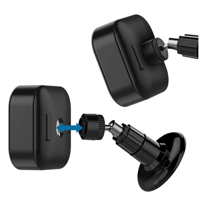 N93R 3 قطع للكاميرا الخارجية Blink لـ Blink 4th و3Rd Gen، حامل قابل للتعديل 360 درجة مع منفذ مثبت على الحائط (أسود) #2