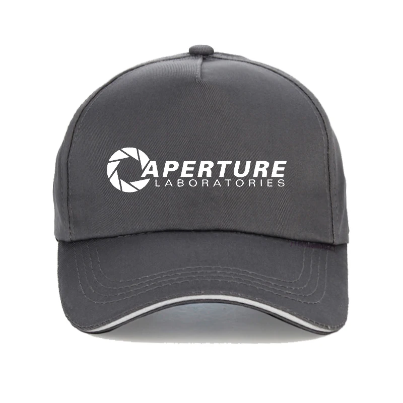 Portal Aperture Science Baseball Cap anime Portal Gaming Gamer men hat The Cake Is A Lie Half Life unisex summer hat Snapback