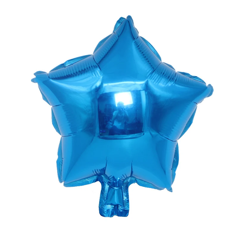10 Stück 10 Zoll Roségold Silber Folien-Sternballons Geburtstag Hochzeit Weihnachten Party Dekoration Baby-Shower Zubehör Kinder Globos – Detail 9