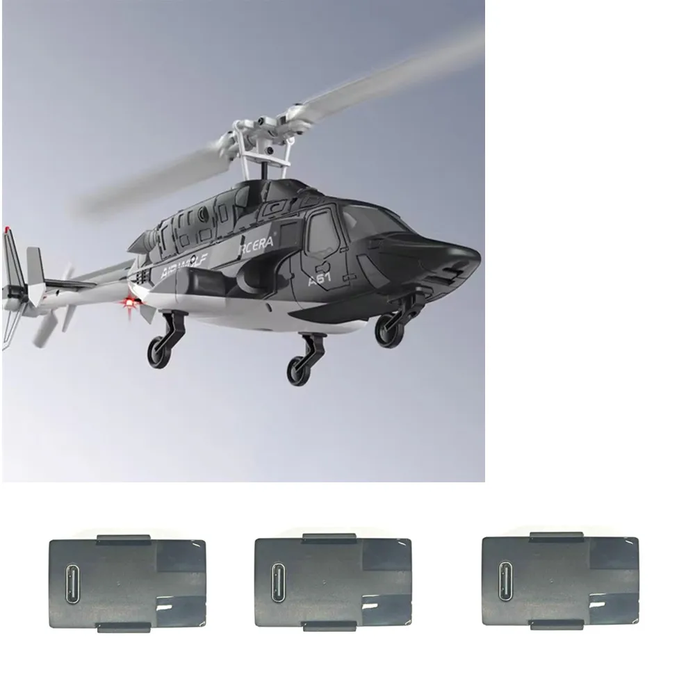 

Аксессуары для аккумуляторов для радиоуправляемого вертолета A61, 3,7 В, 220 мАч, используются для запасных частей RC ERA A61