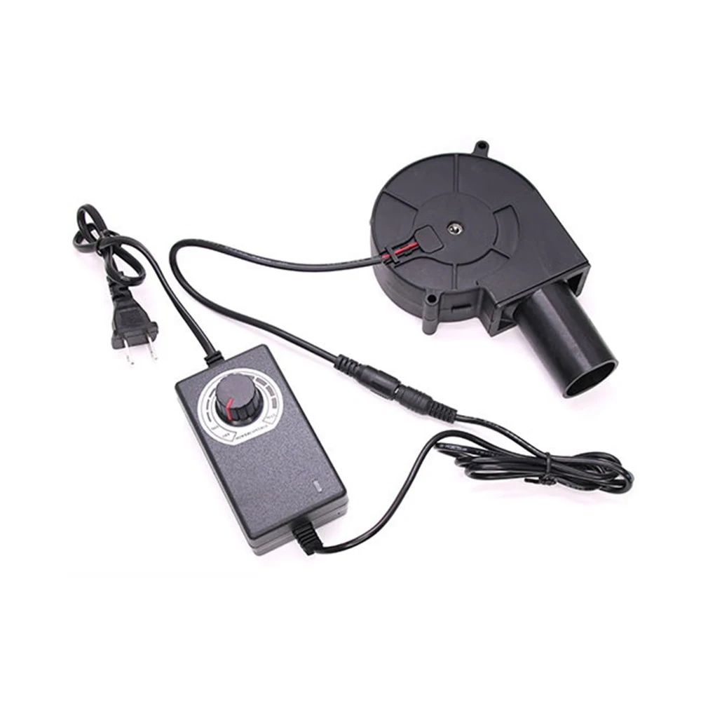 9733 Blower Small 9733 Waste Oil Stove Blower Tool Wood Stove Household Speed Control 220V Heating Stove BBQ 12V Multi-function