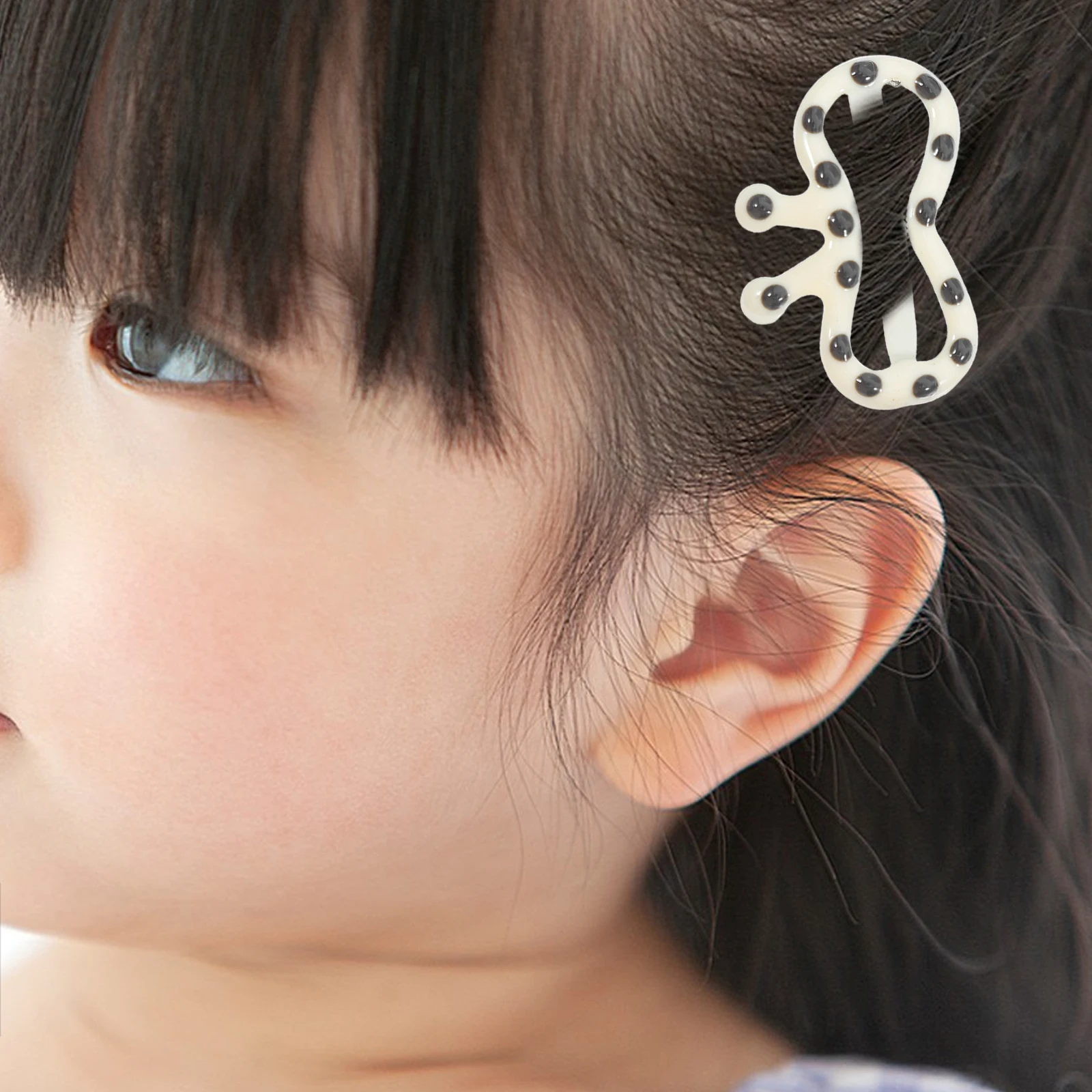 

4pcs Hairpins Dot Bowknot Accessories Girls Sweet Style Little Girl Hair Accessories Baby Headwear Manage Hair Bangs