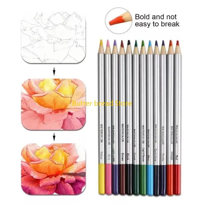 W89C 72pcs Drawing Sketch Pencils Set Charcoal Pencil Eraser Art Craft Painting