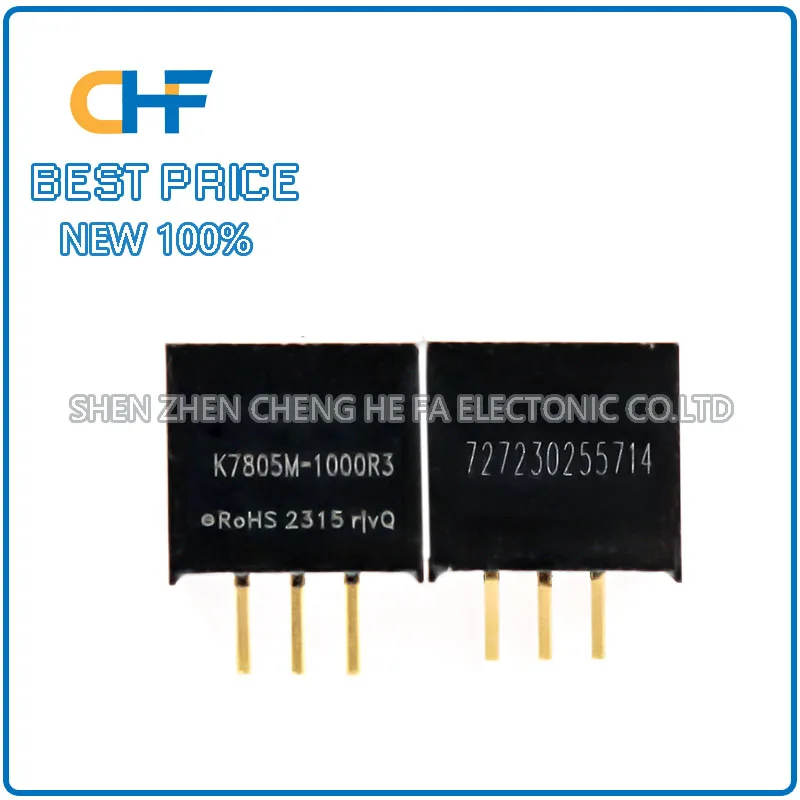 1pcs/5pcs K7805M-1000R3 SIP MORNSUN Non Isolated DC-DC Power Supply Module Stabilized Output 1A Brand New Original