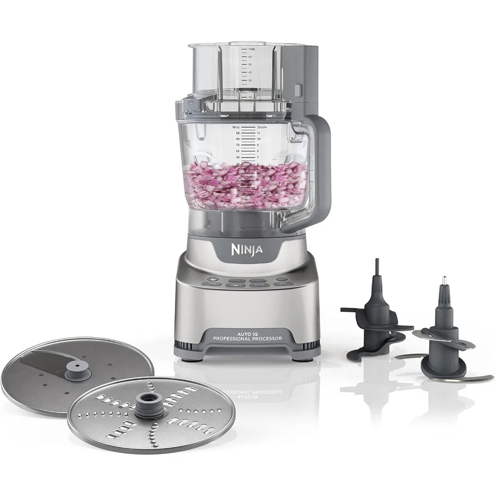 NF701 Professional XL Food Processor, 1200 Peak-Watts, 4-in-1, Chopping, Slicing/Shredding, Purees, Dough