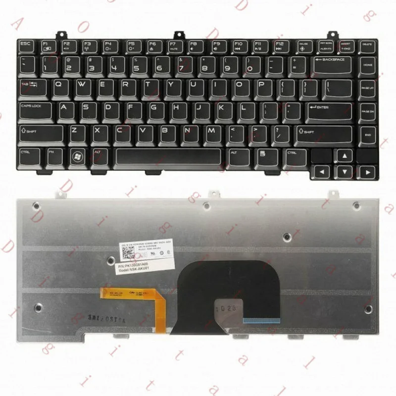 

WW 2M4NW FOR DELL Alienware M14X R2 PK130ML1A00 Laptop US Keyboard Backlight