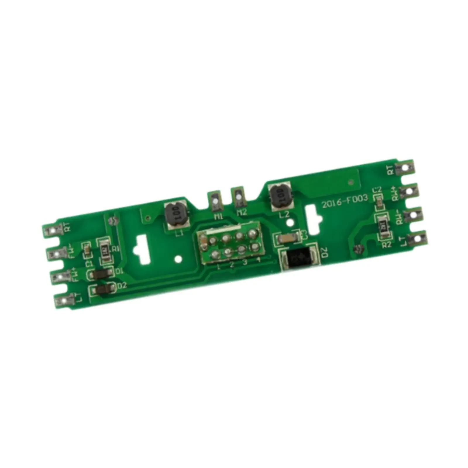Upgraded PCB Board HO Scale Electric Train Accessory Model Railways Part with Built in Resistor for 1 87