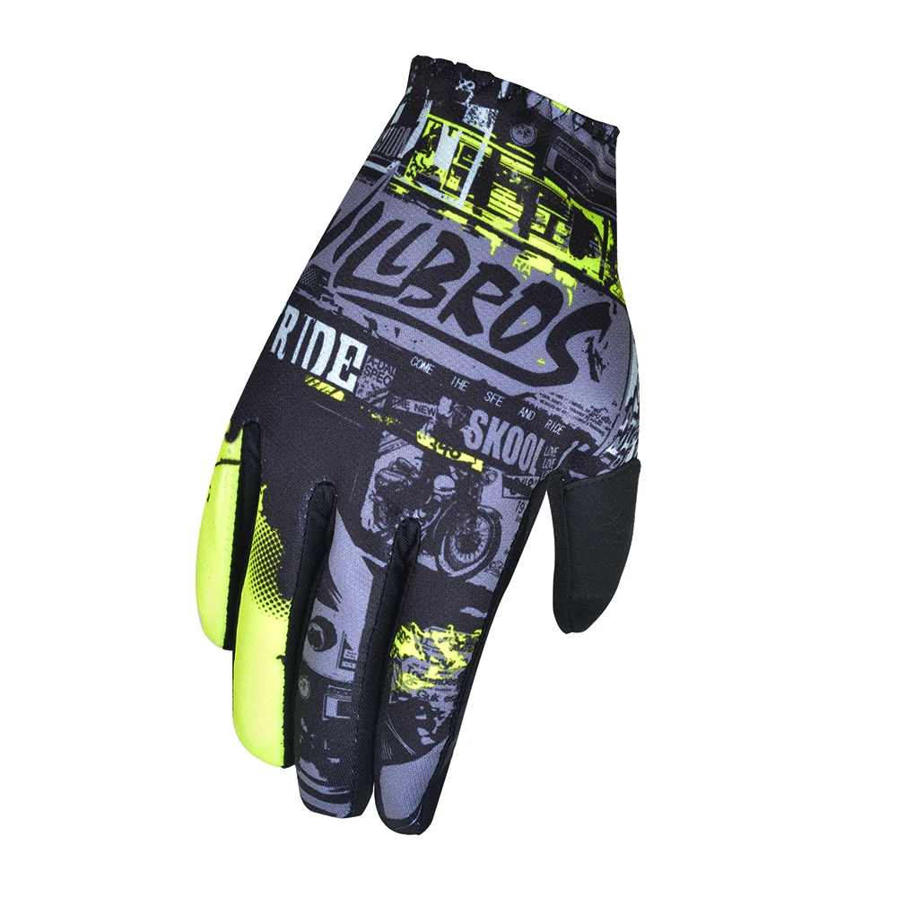 

Moto Gloves Motocross Racing Matrix Ride Mens Guantes Offroad Willbros ATV UTV Downhill Bike Adult Black Neon Yellow Luvas