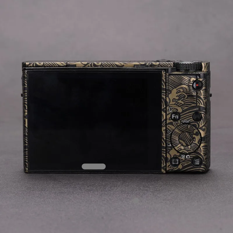 Película protetora para câmera Sony, pele protetora do corpo, envoltório do revestimento, envoltório, RX100M4, RX100M5, RX100M5A, RX100M5A