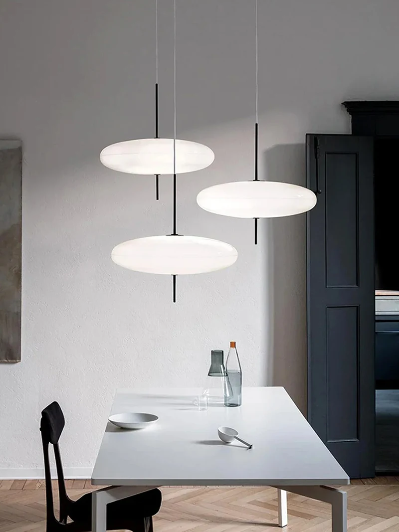 

Nordic Pendant Light Flying Saucer Design Lamp Indoor Lighting For Bedroom Living Room Bar Cafe Office Simple Home Decorative