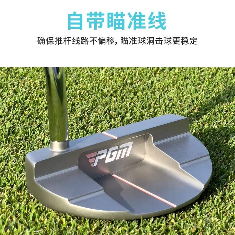 hot-pgm-women's-golf-pusher-nsr-v-single-stable-low-center-of-gravity-stainless-steel-golf-club-with-aiming-line