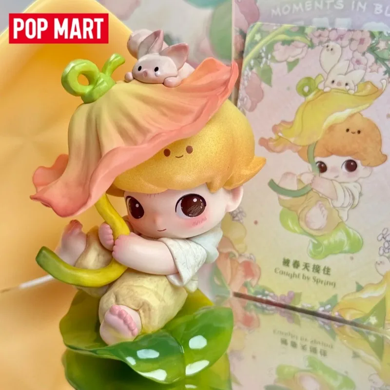 

POP MART DIMOO Moments in Bloom Series Blind Box Anime Figure Ornament Collection Cute Toys Gift