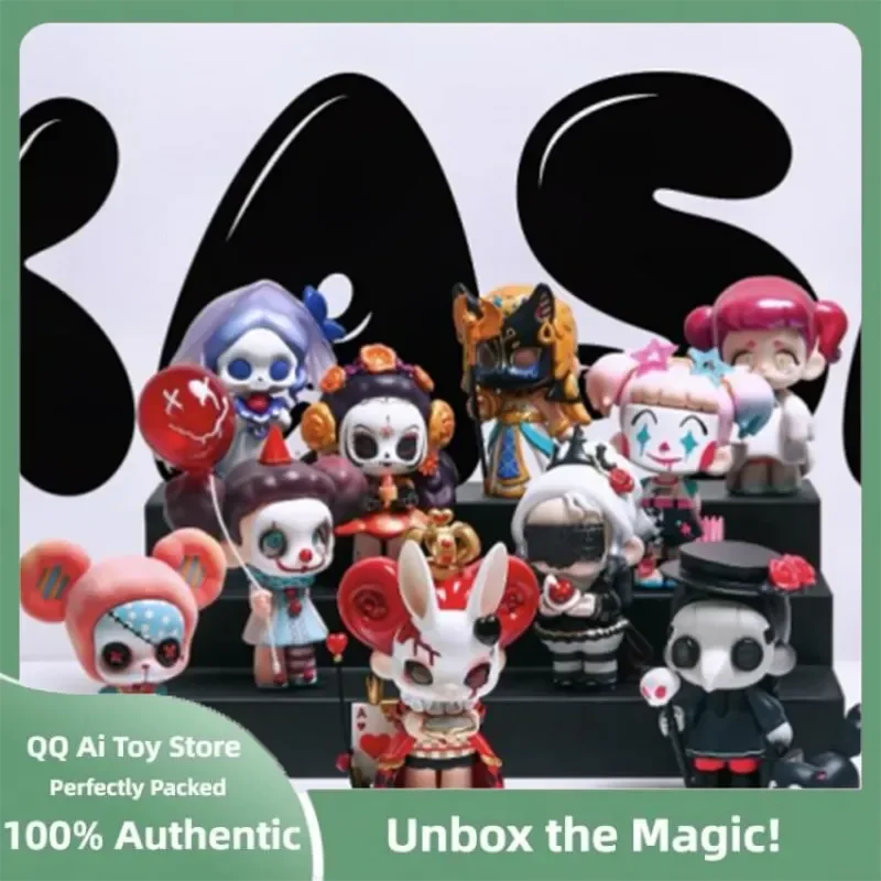 

Hot Kasa Princess I'M Not A Villain Series Blind Box Dolls Surprise Box Skull Toy Collection Cartoon Ornament Surprise Gift