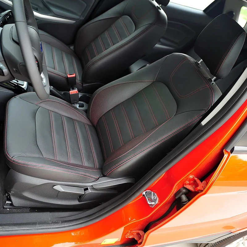 

Комплекты сидений для Ford Ecosport S SE 2018 2019 2020 2021 2022 Автомобильные аксессуары на заказ Чехлы на сиденья 5-местный полный комплект из кожи наппа