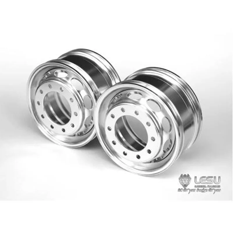 LESU Metal Front Wheel Hub Of Non-Power for 1/14 RC Tamiyaya Tractor Truck Remote Control Car Electric Dumper