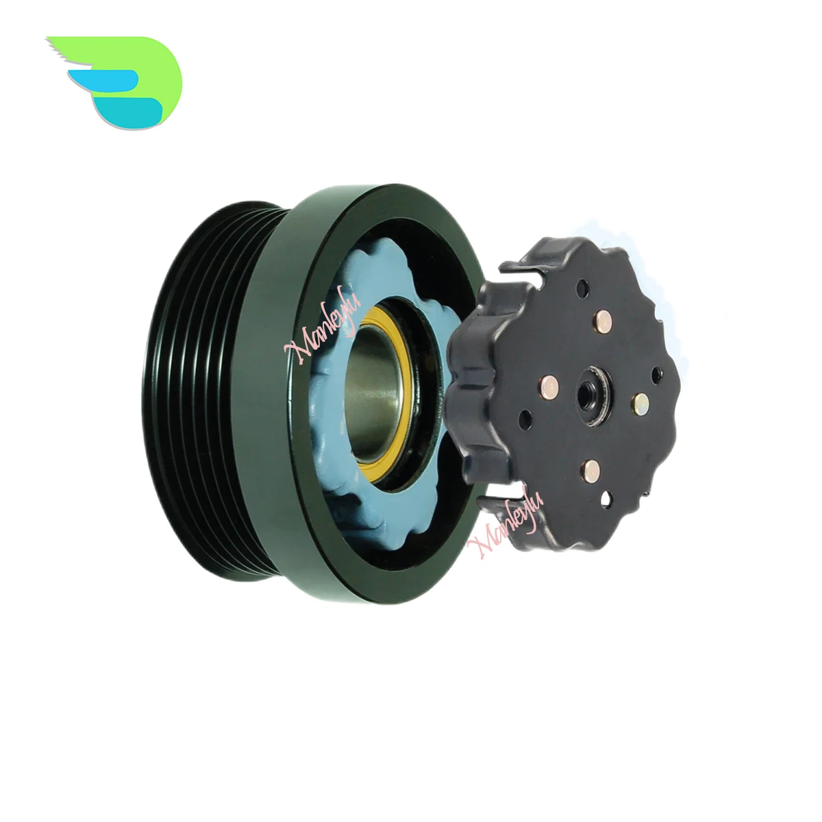 

AC A/C Air Conditioning Compressor Clutch Pulley 7SEU16C FOR AUDI A4 A6 BMW 530I 525I 320D CITROEN C4 FIAT PUNTO 4471803757