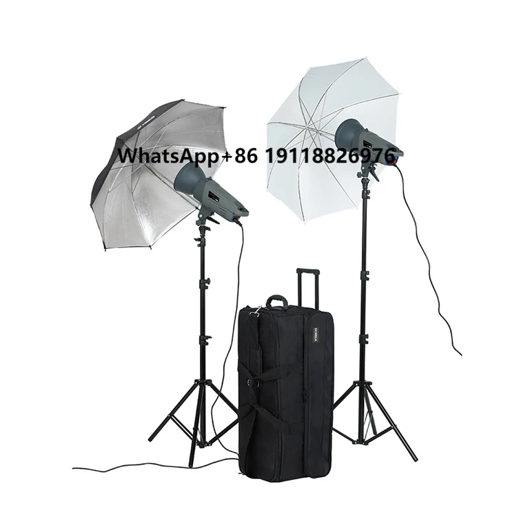 

VISICO Wholesale Light Strobe Reflective Professional Studio Photography Umbrella Flash Kit