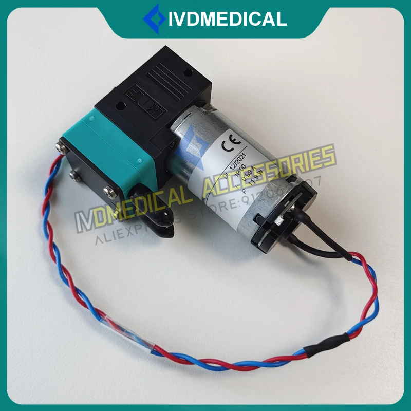 Original KNF NF30 12V Pump for Mindray BC20S BC30S BC-5100 BC-5300 BC-5380 BC-5390 Waste Liquid Pump Vacuum Pump