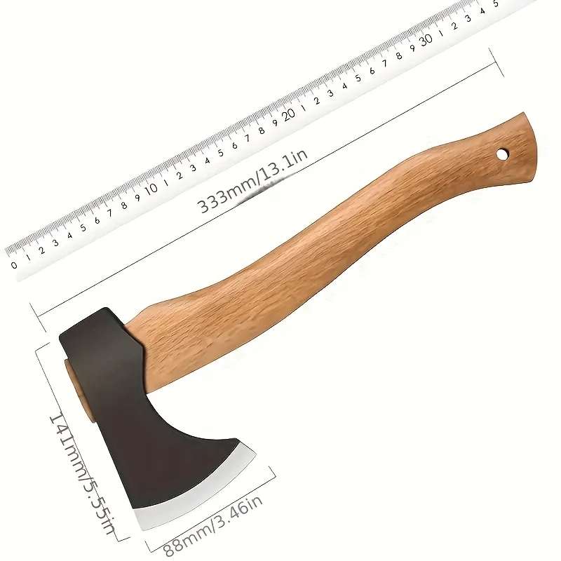 Survival Axe Master Chopping Bones Woodworking Outdoor Cutting Tree Special Knife For Axe Splitting Firewood Chopping