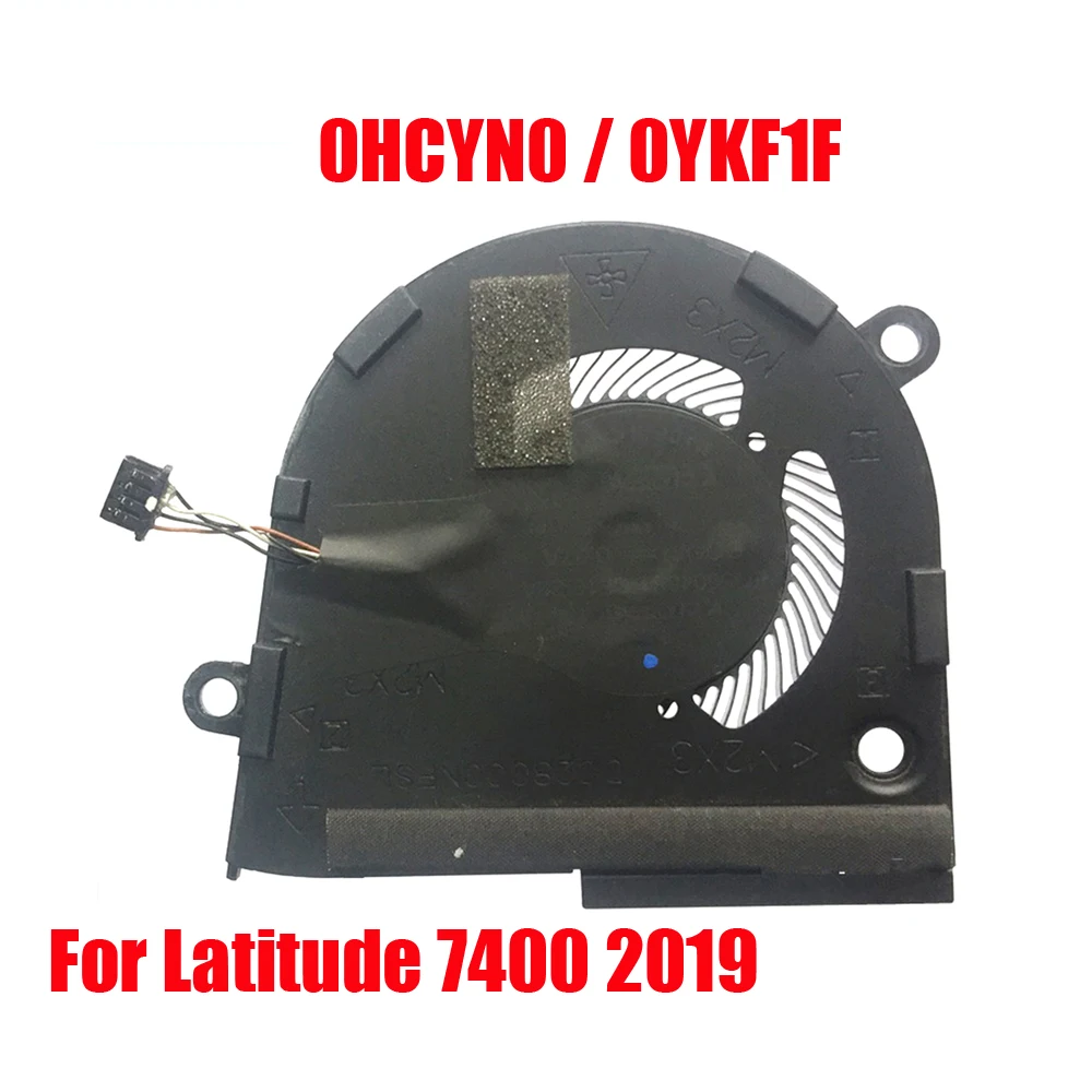 

Laptop CPU Fan For DELL For Latitude 7400 2019 0HCYN0 HCYN0 0YKF1F YKF1F NS65C12-18G24 EG50040S1-CF10-S9A DC28000NFSL DC05V New