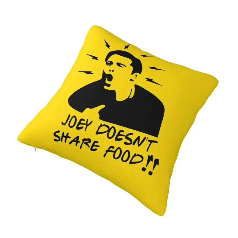 Custom Nordic Joey Doesn't Share Food Cushion Cover Polyester Friends TV Show   Throw Pillow Case